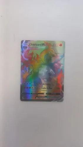 CHARIZARD VMAX RAINBOW 074/073 PT-BR CHAMPION'S PATCH