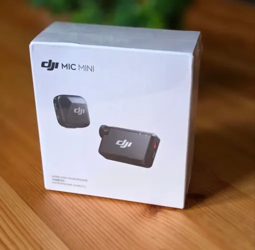 Microfone DJi Mic Mini (2TX+1RX+Case) Novo lacrado Garantia Loja Física 