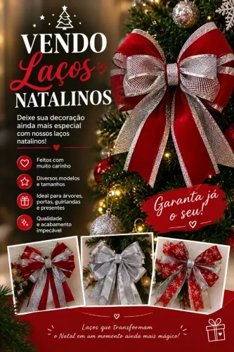 Laços natalinos