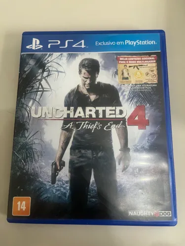 JOGO UNCHARTED 4 PS4