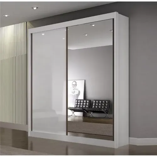 Guarda-Roupa 2 Portas de Correr Santiago, Novo, Direto da Fábrica, Frete Gratis, Cartão 12