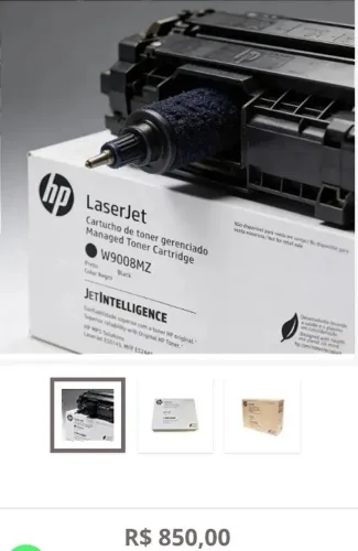Cartucho de toner Hp original
