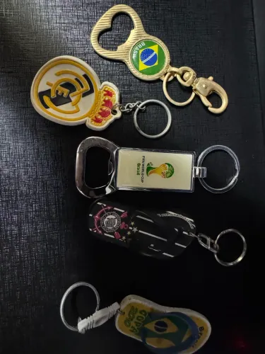 Chaveiros Corinthians, Brasil, Real Madrid e COPA 2014