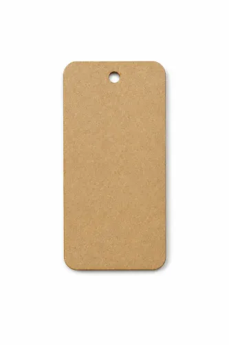 50 Chaveiros Retangular Furado Medalha/chaveiro/brinco 3x5cm