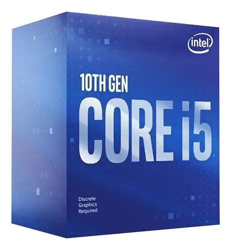 Processador Intel Core I5-10400F, 2.9GHz (4.3GHz Turbo), Hexa Core, Cache 12MB, LGA 1200
