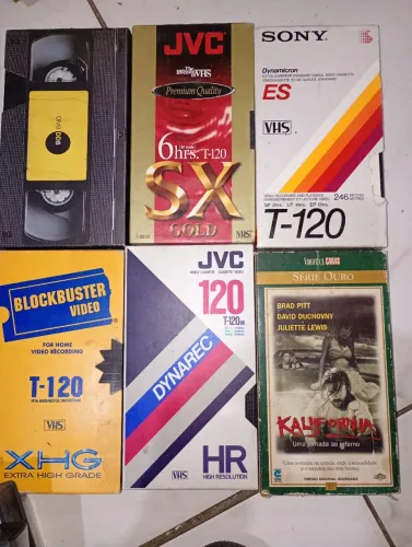 Fitas VHS, Dvds