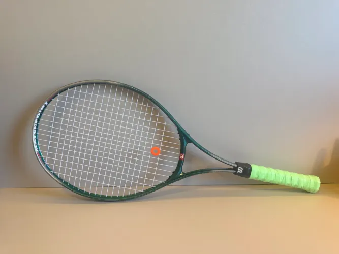 raquete de tênis wilson matchpoint | ideal para iniciantes | com capa | campinas/sp