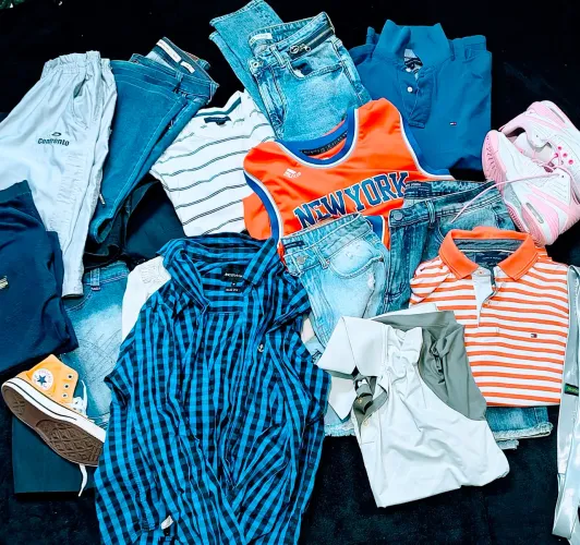 LOTE MASCULINO/FEMININO DE MARCAS  +25 PEÇAS | ATACADO