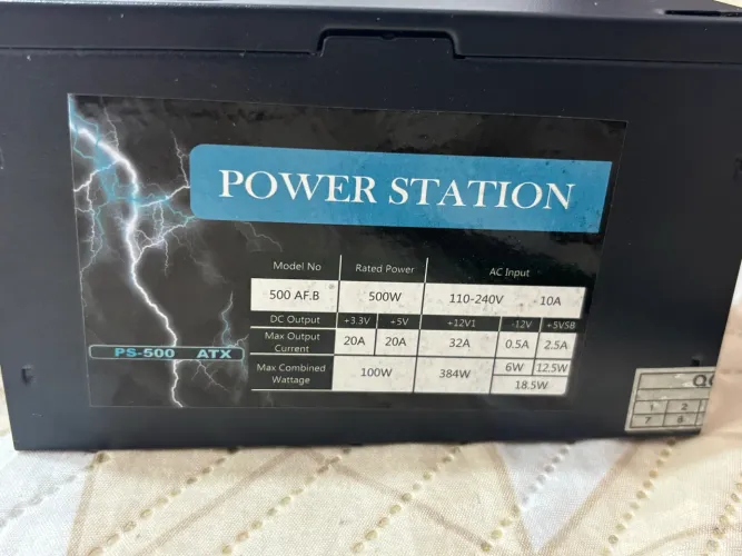 Fonte ATX Power Station PS-500