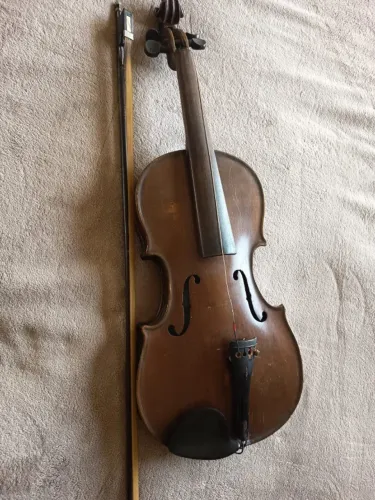 Violino Antigo Cópia Antonius Stradivarius - Filete Duplo Bresciano + Arco Oitavado