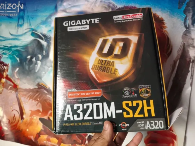 Kit gamer A320 Ryzen 3200g vendo/troco