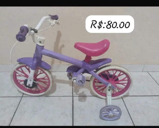 Bicicleta infantil menina menino