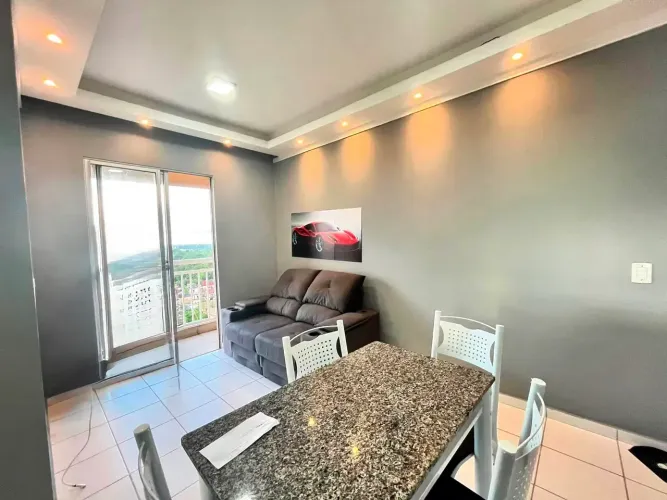 EF - VENDO APARTAMENTO NO COND. TOTAL LIFE - 2 QUARTOS - SEMI MOBILIADO - TENONÉ