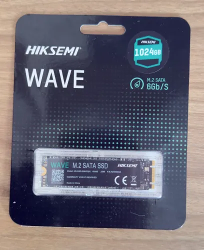 SSD Hiksemi WAVE 1TB M.2 SATA - Novo Lacrado
