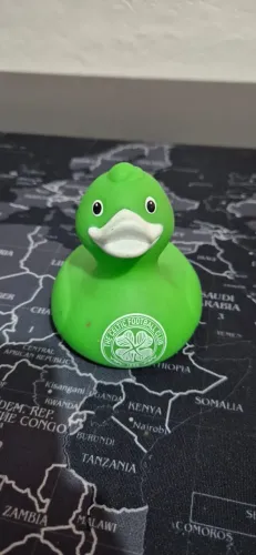 Pato de borracha oficial do Celtic Football Club - Item de coleção