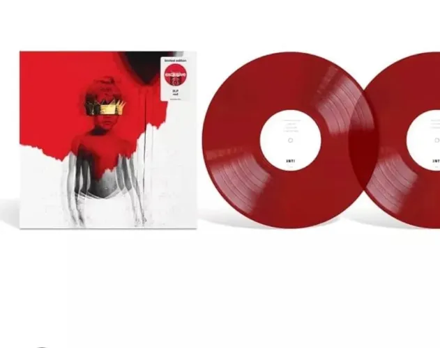Rihanna Anti Vinil LP Vermelho Duplo Lacrado