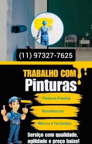 Trabalho de pintura com qualidade e no preço que cabe no seu bolso
