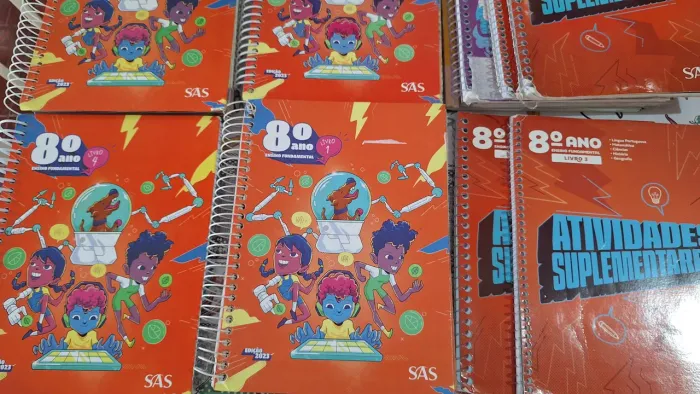 LIVROS SAS 8 ° ANO