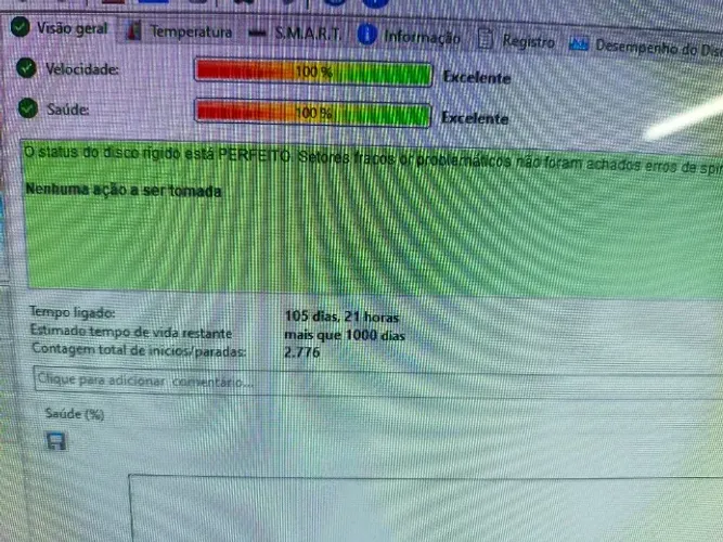 hd western digital slim de notebook 500gb wd5000lpvx semi novo 105 dias de uso.(LEIA A DES
