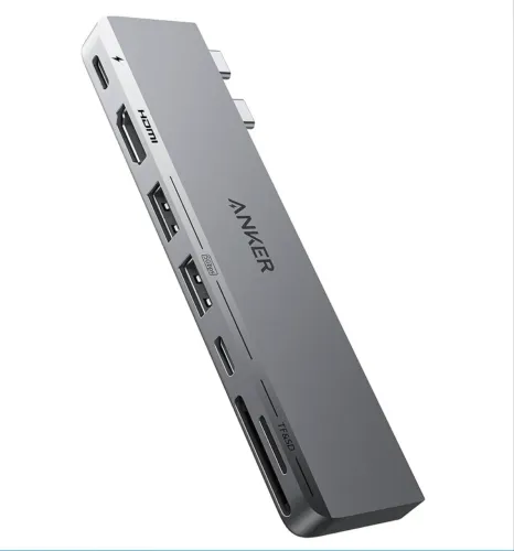 Hub USB-C Anker 7 em 2 para MacBook - Lacrado