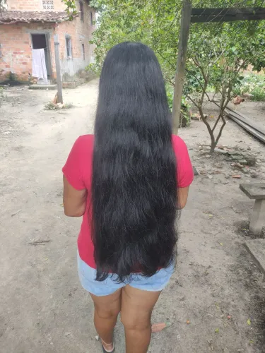 Cabelo virgem 60cm