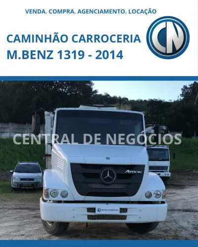 CAMINHÃO ATRON 1319 - 2014 C/ CARROCERIA