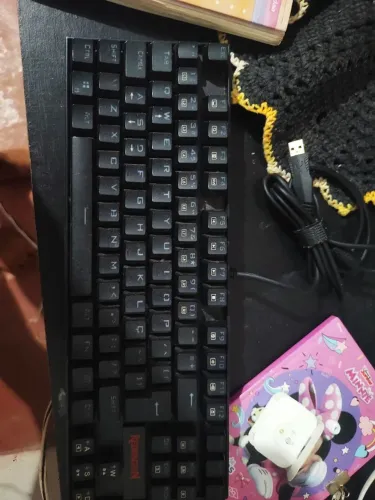 Red-dragon 75% com switch azul 