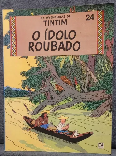 HQ - Vintage (1969/1970) - As Aventuras de TINTIM - O Ídolo Roubado