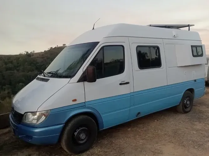 Mercedes-Benz Sprinter 311 Furgão Longo Teto Alto Dies 2002