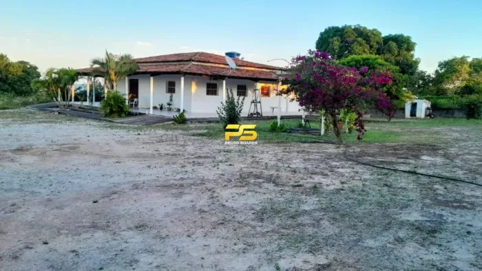 FAZENDA À VENDA COM 11 HECTARES E CASA SEDE | SÍTIO LAGOA DA SERRA | DONA INÊS-PB REF: 139