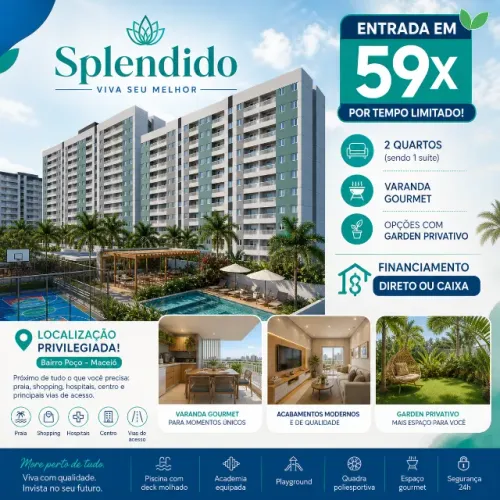 LANÇAMENTO DA TELESIL NO POÇO - SPLENDIDO RESIDENCE
