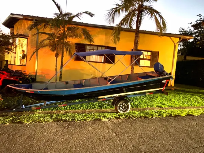 BARCO DE ALUMÍNIO - 6 METROS