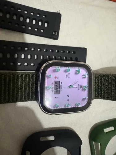Relógio Smartwatch Amazfit Bip 6 + Pulseiras e Capinhas Extras