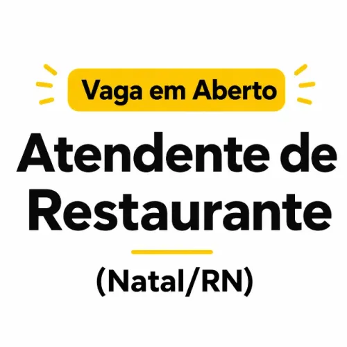 Atendente de Restaurante 
