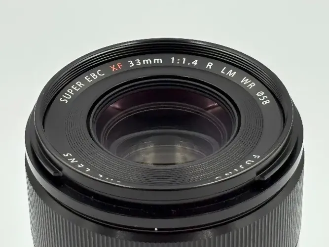 Lente Fuji 33mmF1.4 LM WR R novíssima!