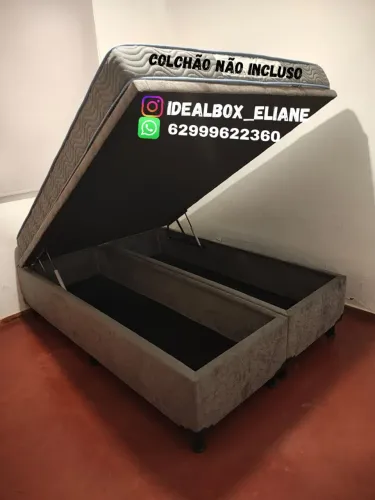 Base box baú casal repartido 138×188