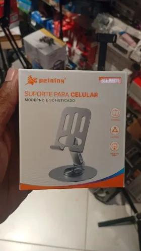 SUPORTE PARA CELULAR METÁLICO DE EXCELENTE QUALIDADE 