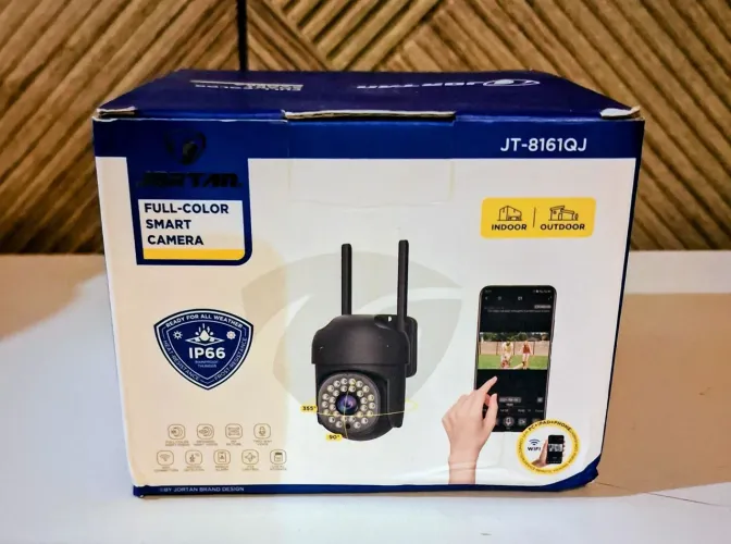 Câmera de Segurança Wi-Fi Jortan JT-8161QJ - Full Color