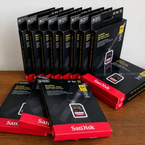 PROMOÇÃO Cartão de Memória SanDisk Extreme PRO 64GB SDXC V30 200MB/s