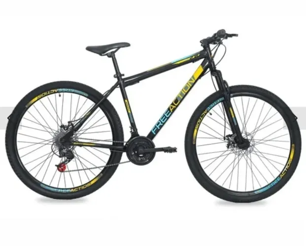 Bicicleta Aro 29 Free Action Flexus 2.0 MTB 21V Disk-Brake
