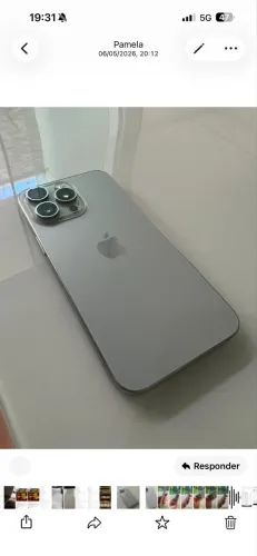 iPhone pro max 256g pra vender logo