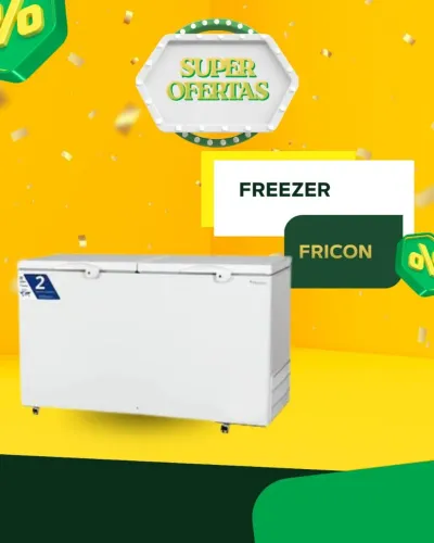 Freezer porta dupla fricon ou gelopar novas em 10x sem juros 