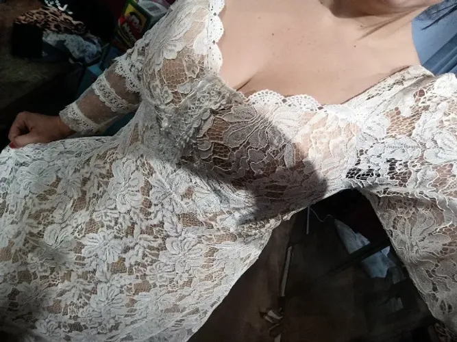 Vestido casamento civil lindo