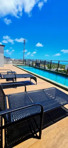 Apartamento para aluguel, 03 quartos, splits, planejados, sem mobília, piscina, elevador,