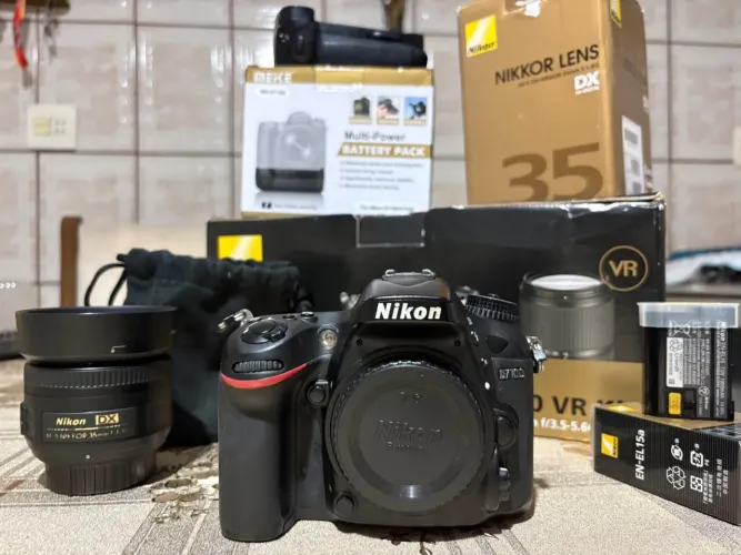 Nikon D7100 - com lente Nikon 35mm