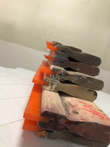 Rodo poliuretano 7mm laranja 