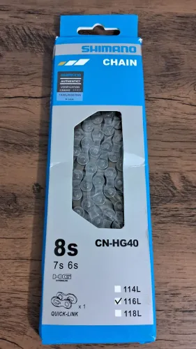 Corrente Shimano Hg-40 para 6, 7 e 8 velocidades