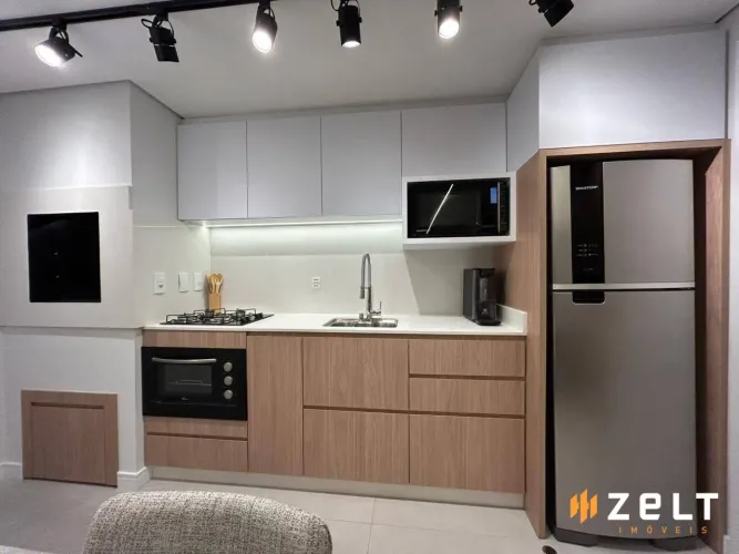 Apartamento com 1 dormitório para alugar, 36,75m² por R$ 3.200/mês - Centro - Blumenau/SC