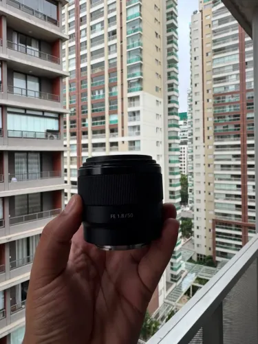 Lente Sony 50 mm 1.8