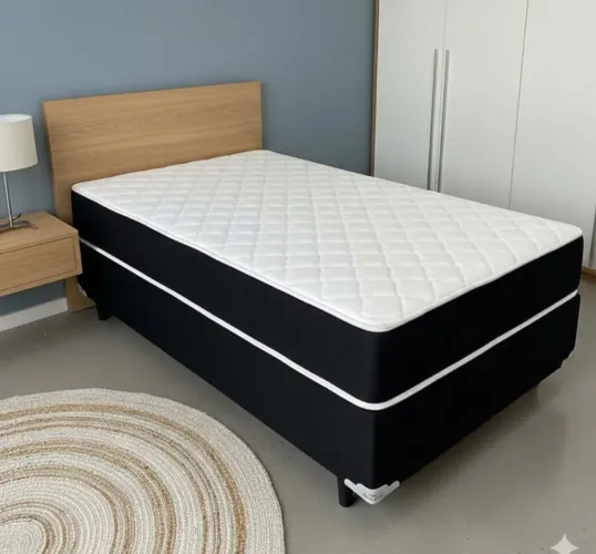 Cama box Solteiro Alteza Sono Real- Entrega Grátis pra Fortaleza